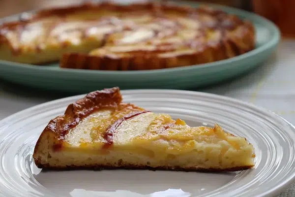 Tarte de Maçã só 2 colheres de medida
