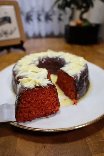 Bolo de beterraba fácil e fofinho