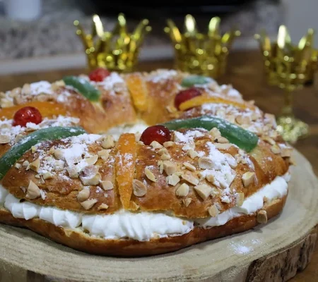 Receita De Bolo Rei Espanhol Roscon de Reyes