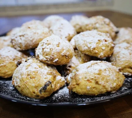 Broinhas de Cenoura e Nozes receita de natal