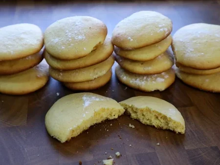 receita de bolachinhas de limão