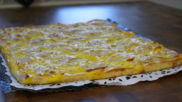 receita de torta de maçã com creme deliciosa