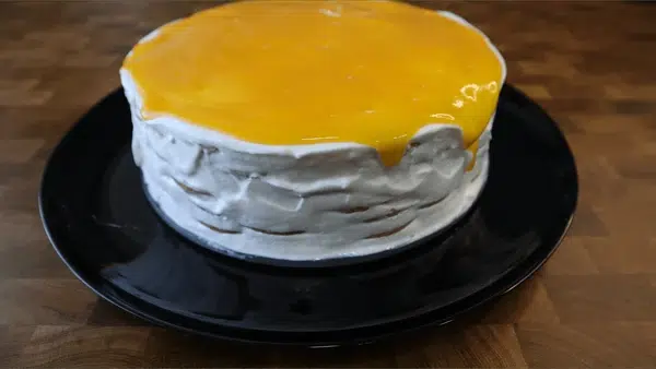 semifrio de bolacha com doce de ovos