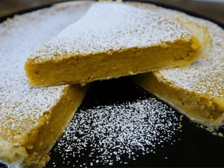 receita de tarte de feijão fradinho