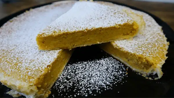 receita de tarte de feijão fradinho